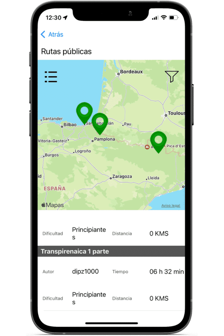 Rutas App AtlantisMOTO