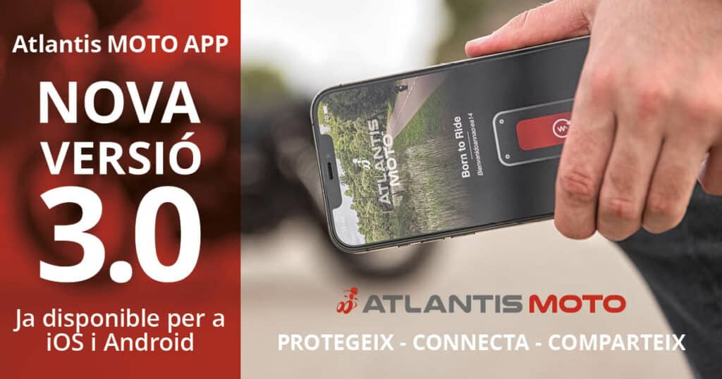 Nova versió de l'App AtlantisMOTO